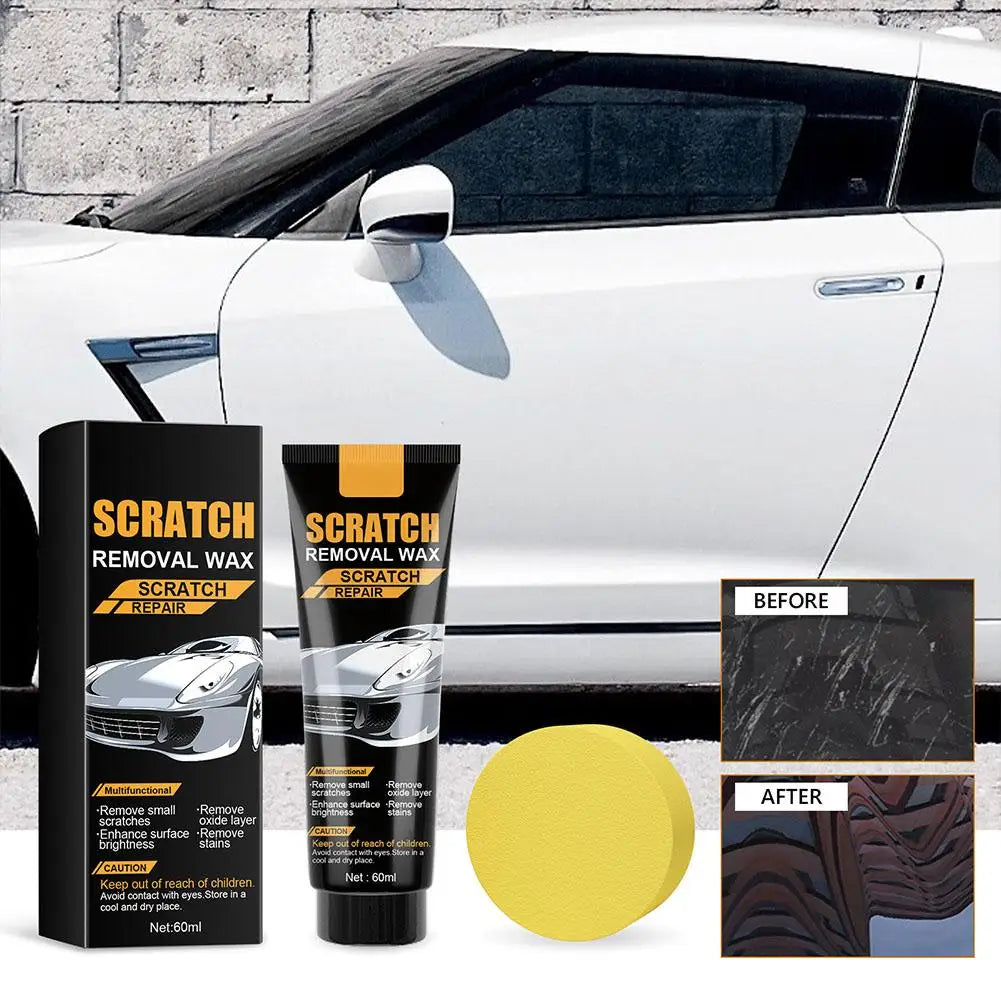 Car Scratch Remover Polish Paste – Auto Paint Repair Wax 120ml