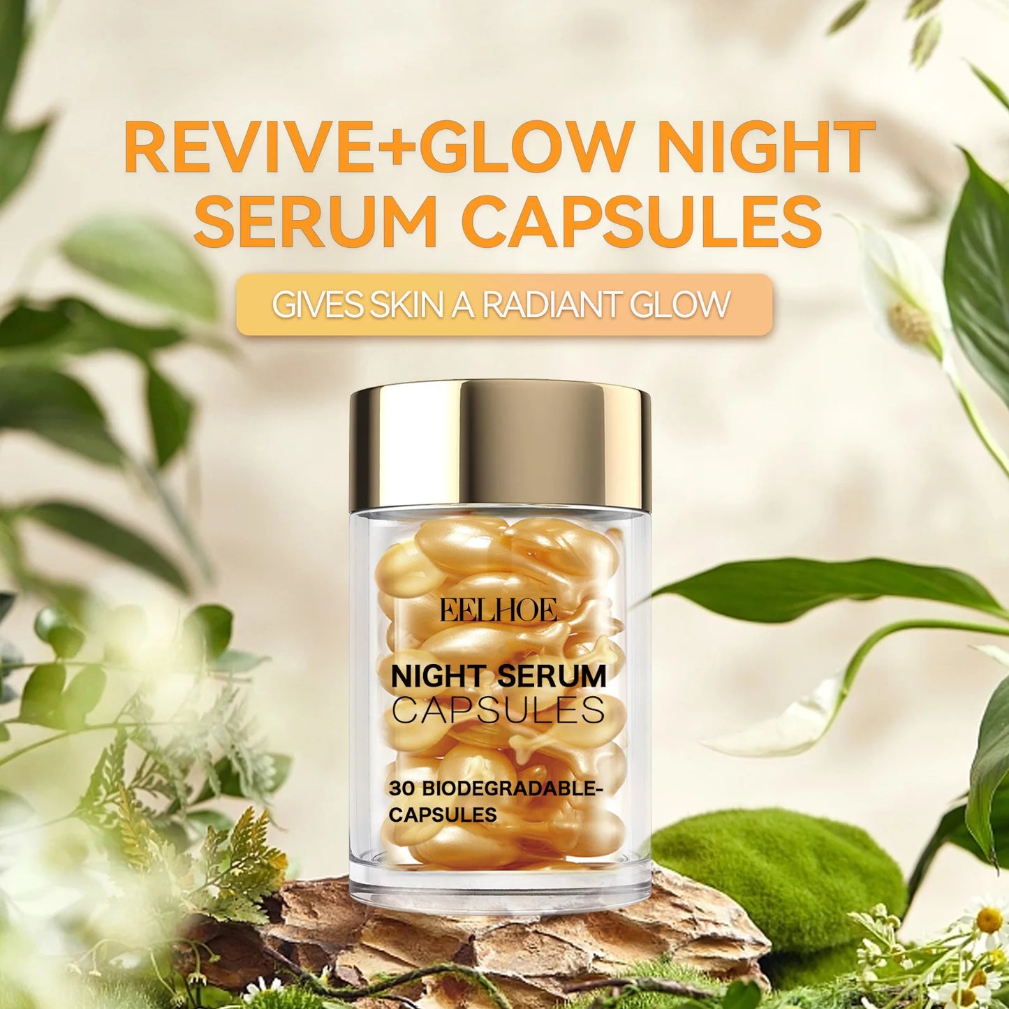 Eelhoe Vitamin C Facial Capsule Serum | Brighten & Firm