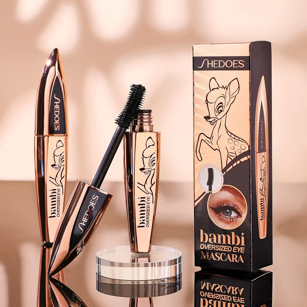 Deer Eye Black Waterproof Mascara – Long-Lasting Volume