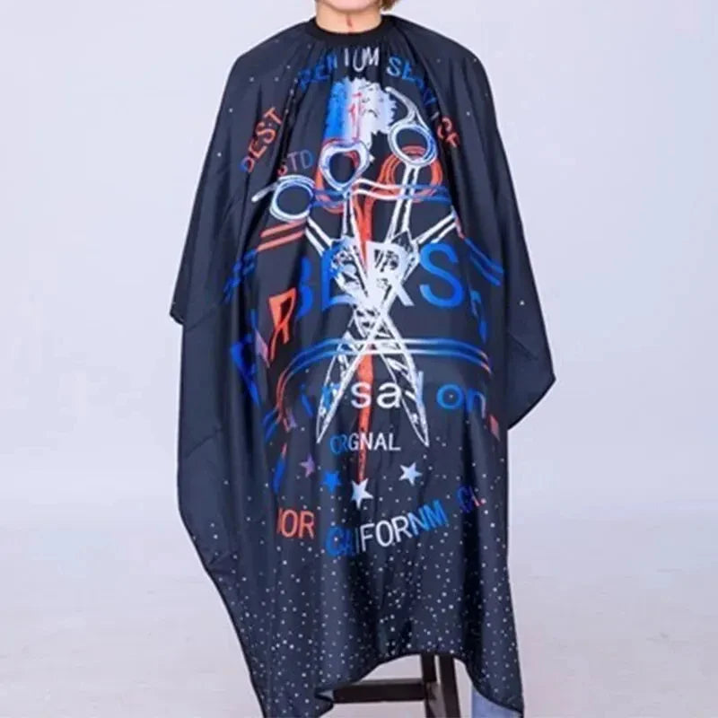 1pc Barber Cape - Waterproof Hairdressing Cape & Haircut Gown Cloth for Hair Styling Peaceful Pleasures Health and Wellness