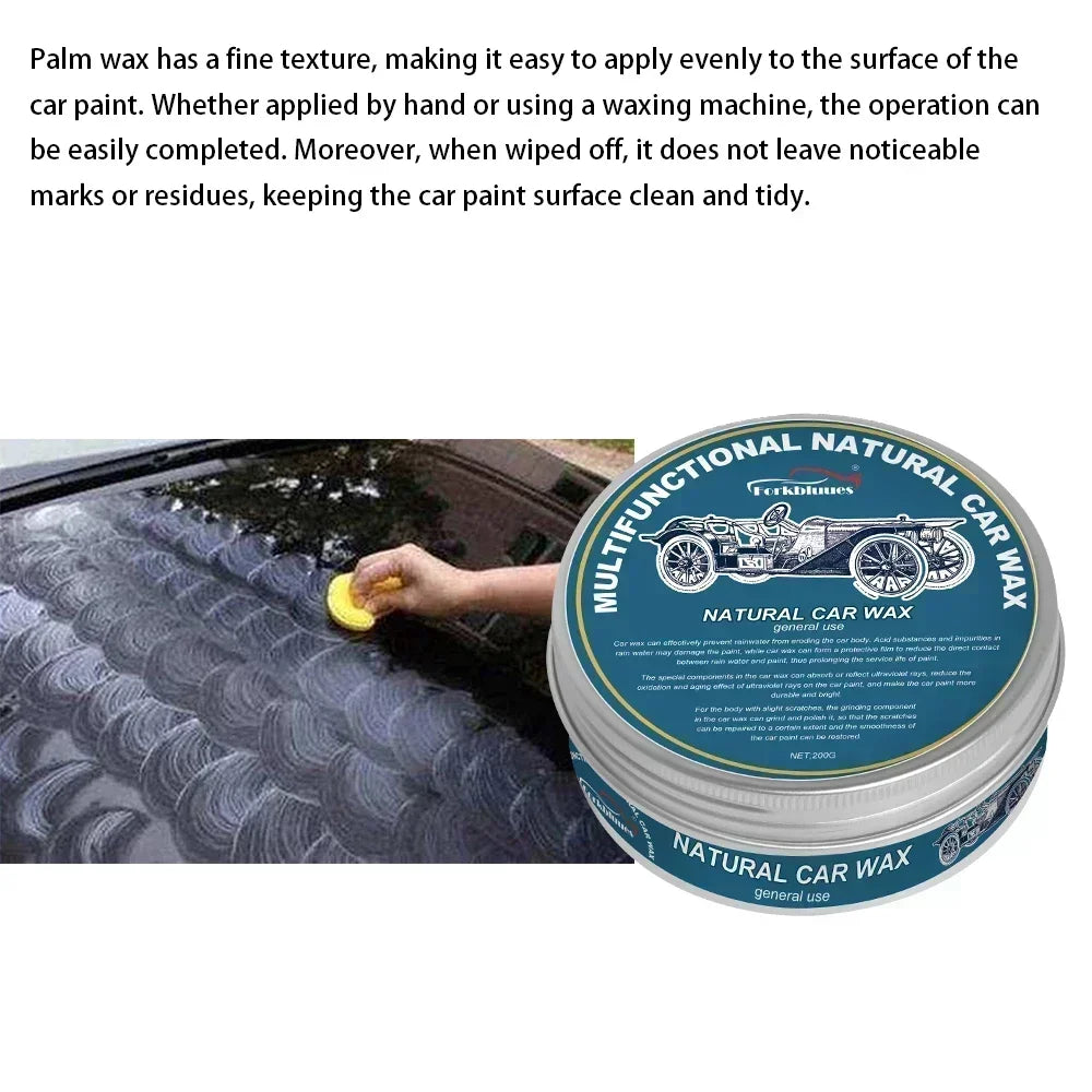 Car Wax Care Surface Cleaner Protective Coating Hydrophobic Paint Crystal Wax Car Wash Top Coat Polish Cleaner Peaceful Pleasures Health and Wellness