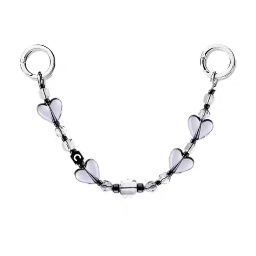 DIY Phone Charm Lanyard Hook Sticker for iPhone & Galaxy Cases