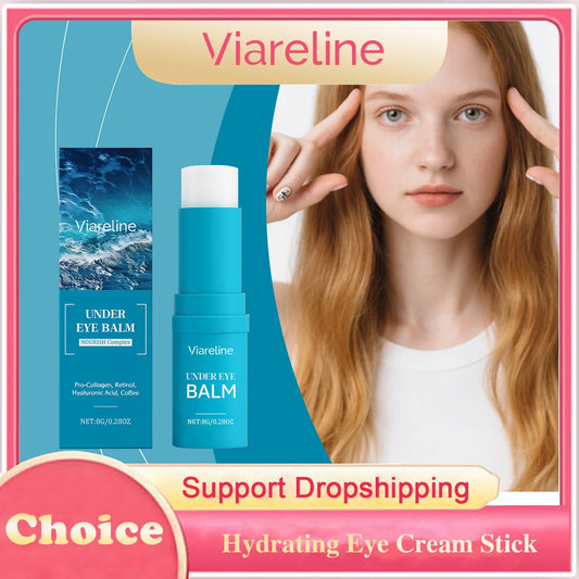 Hydrating Eye Cream Stick Reduce Wrinkles Fade Fine Lines Tightening Lifting Lightening Dark Circles Smooth Nourishing Eye Balm Peaceful Pleasures Health and Wellness