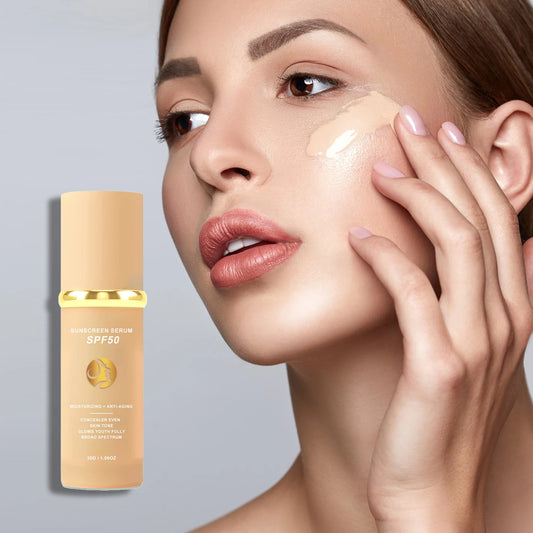 Sunscreen liquid foundation 30g, waterproof, sweat proof, goodbye to dry pickup powder, concealer, even skin color Peaceful Pleasures Health and Wellness
