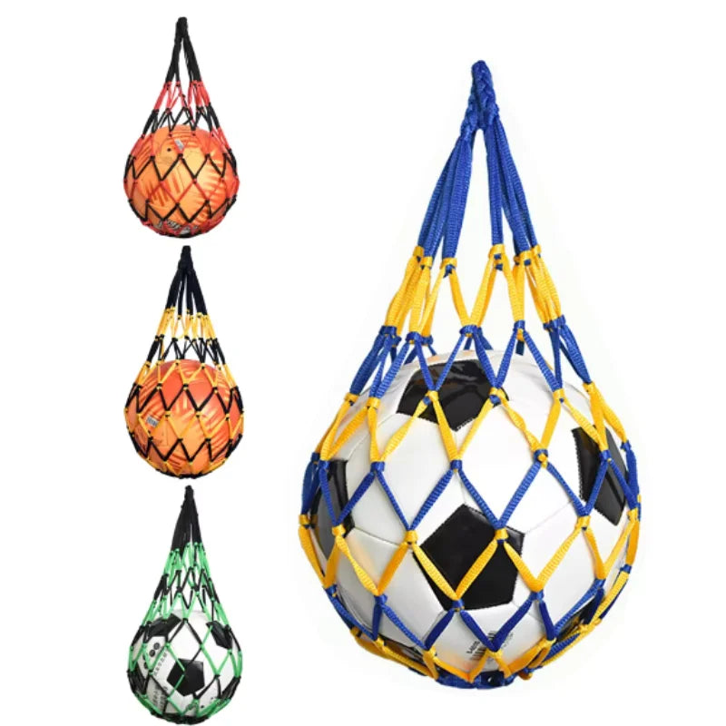 Nylon Mesh Ball Net Bag – Basketball, Football & Sports