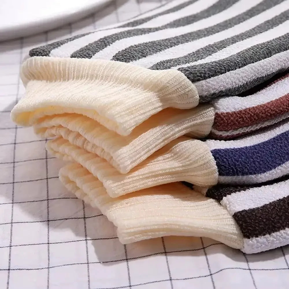 Exfoliating Bath Gloves – SPA Scrubber Mitt for Deep Cleaning