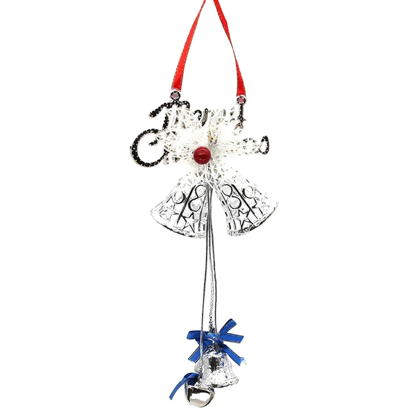Christmas Jingle Bells Gold & Silver | Metal Holiday Decor