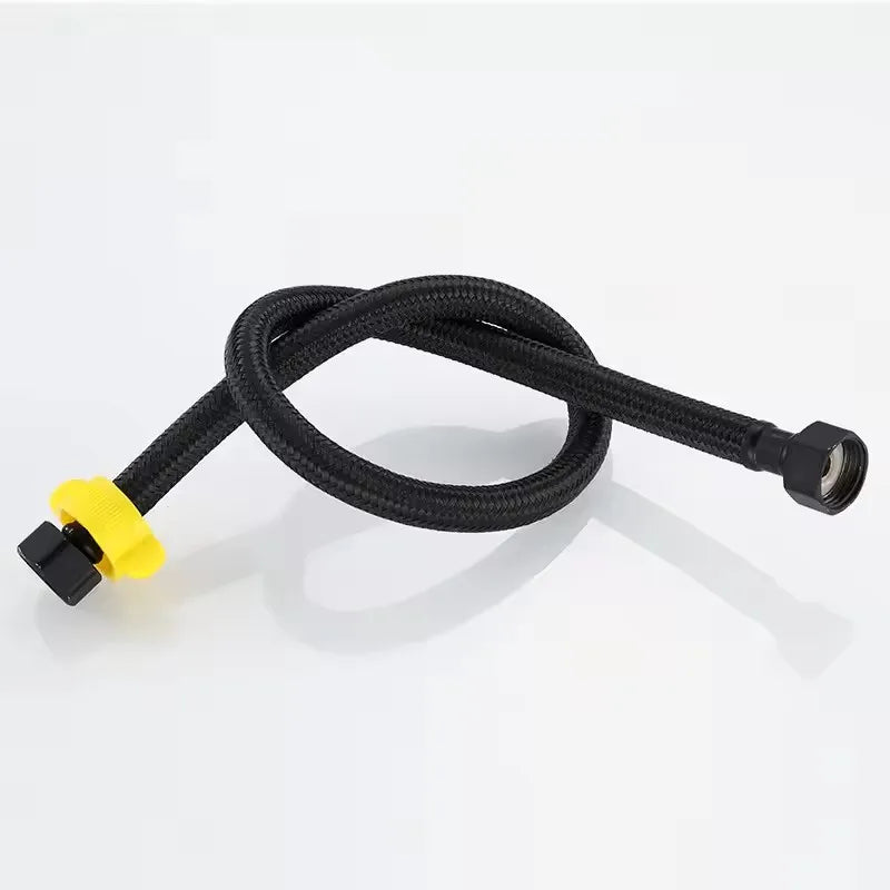 G1/2" Black Nylon Water Inlet Hose | Faucet, Toilet & Heater