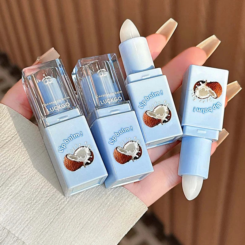 Coconut Lip Care Set – Lip Balm, Lip Oil & Night Treatment