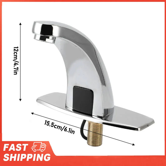 Sensor Faucet Energy Saving Infrared Sensing G1 2 Automatic Bathroom Peaceful Pleasures Health and Wellness