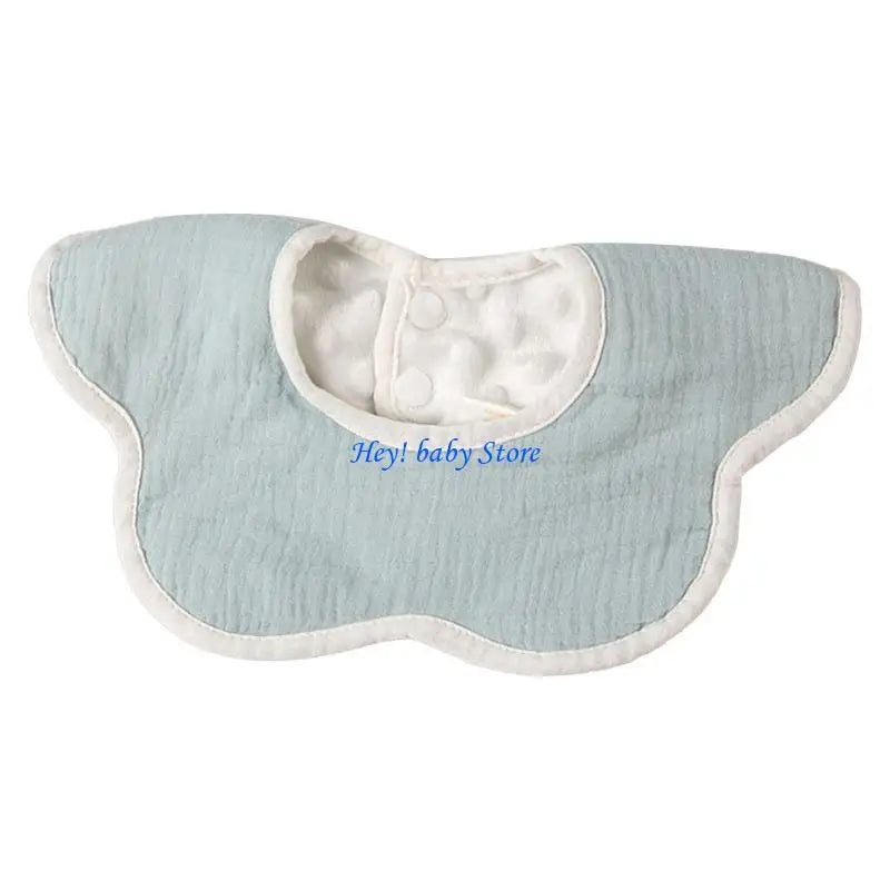 360° Rotating Baby Bib & Burp Cloth | Soft Cotton Waterproof