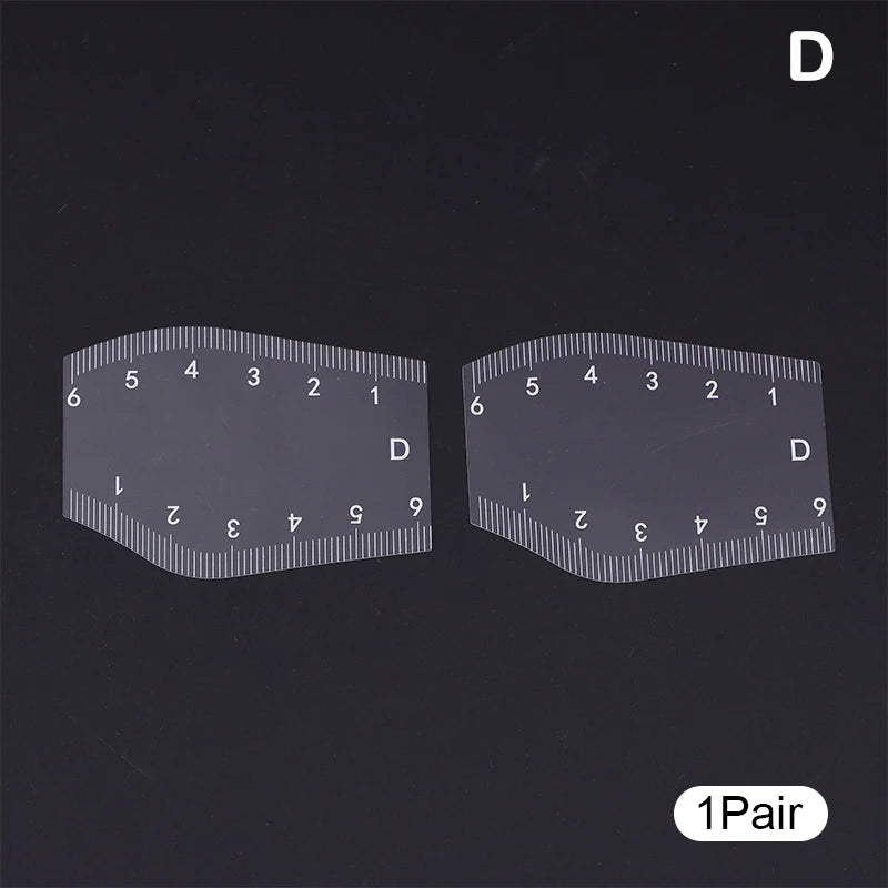 Eyebrow Shaping Ruler Stencil Kit – Beginner Brow Tool