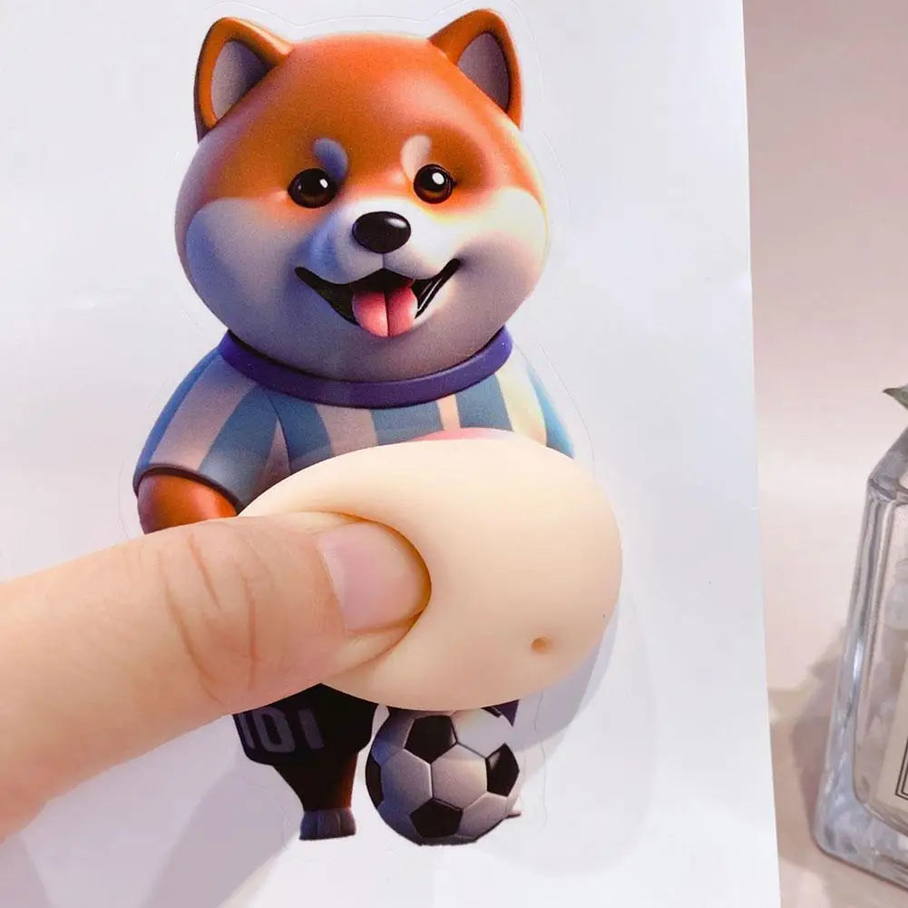 3D Cute Puppy Sticker Phone Case Decoration for Kids Peaceful Pleasures Health and Wellness