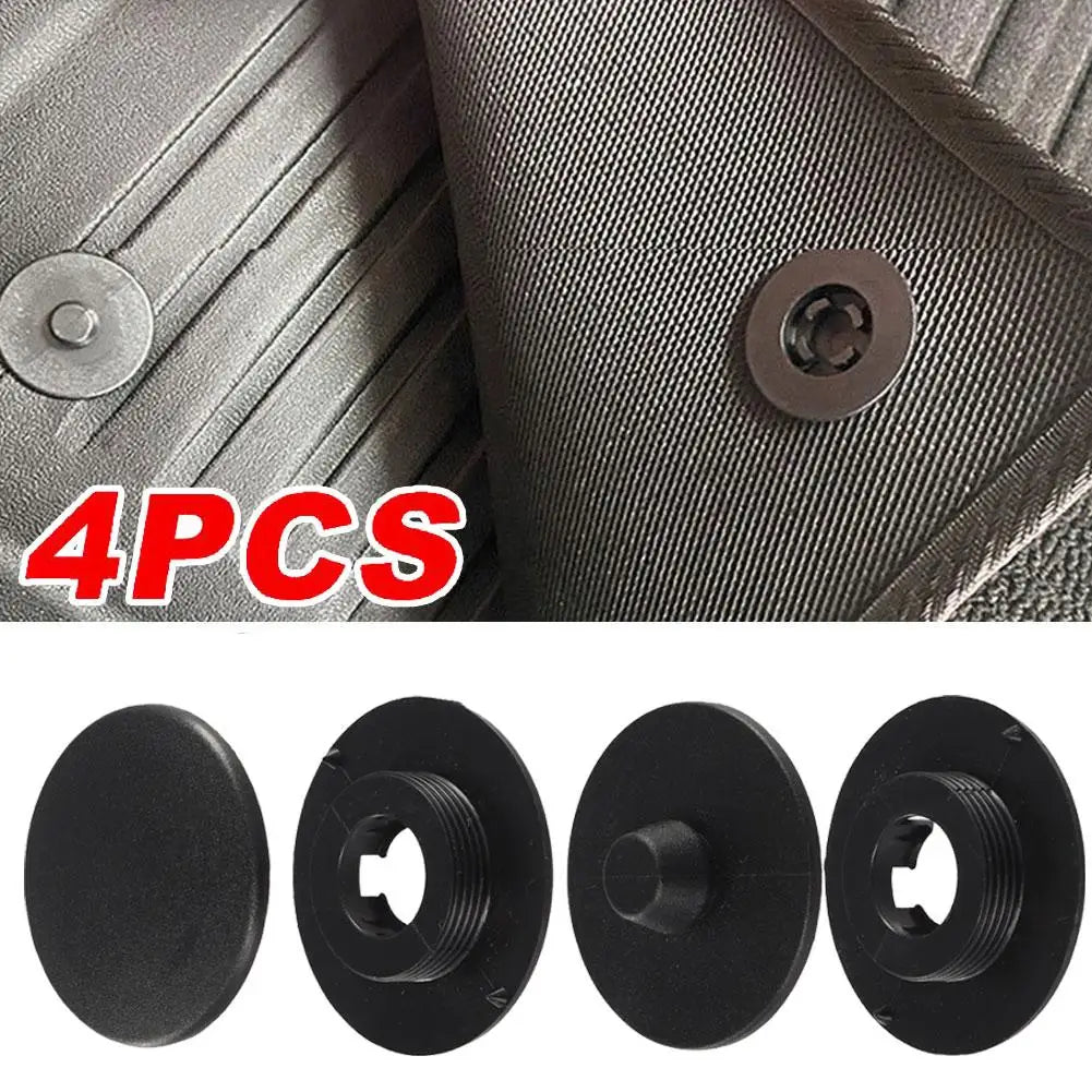 1/2/4/8* (4 pieces) Car Foot Mat Clip Double Layer Fixed Clips Set Arpet Fixing Clamps Buckle Fixer Car Accessories Peaceful Pleasures Health and Wellness