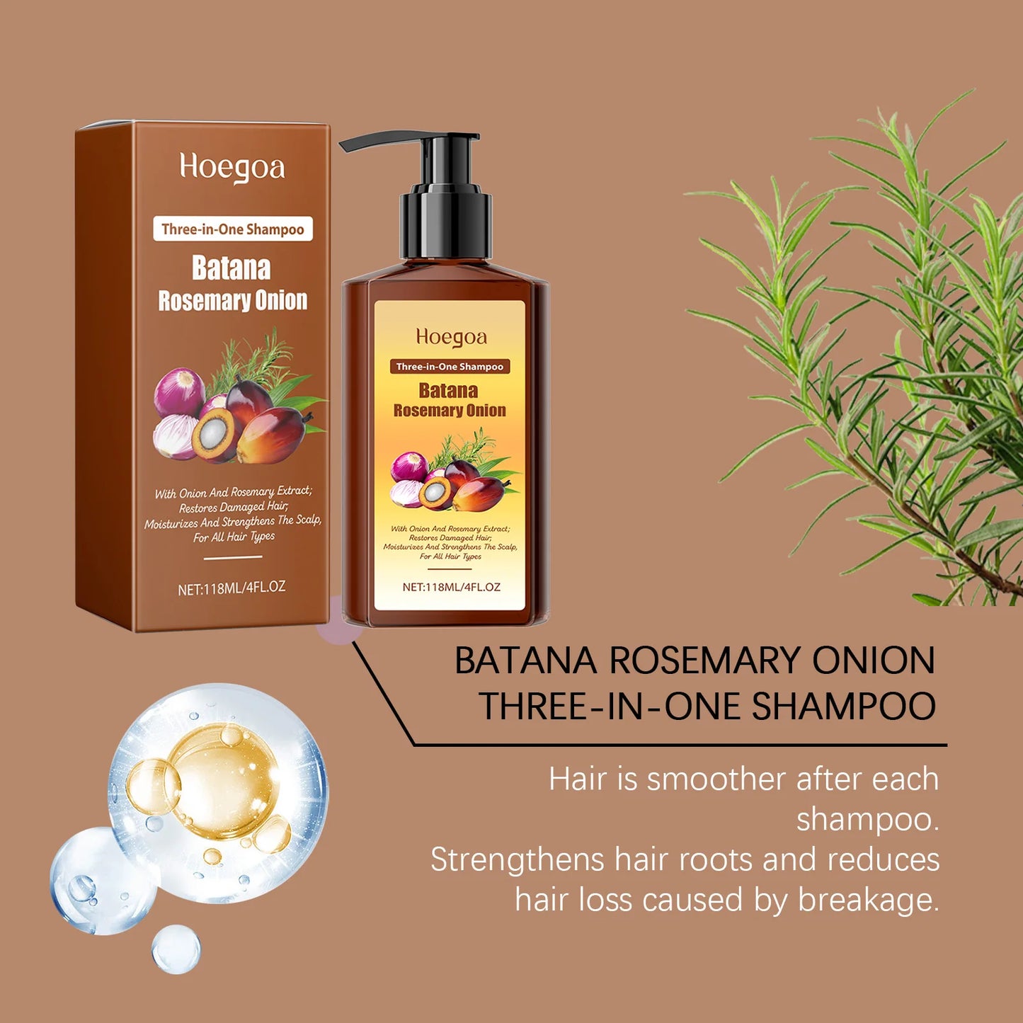 Batana Rosemary Anti-Hair Loss Shampoo – All Hair Types