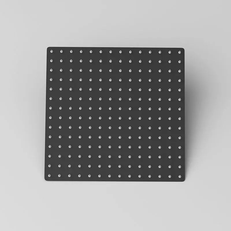 10-Inch Square Rainfall Shower Head | Ultra Thin Stainless Steel
