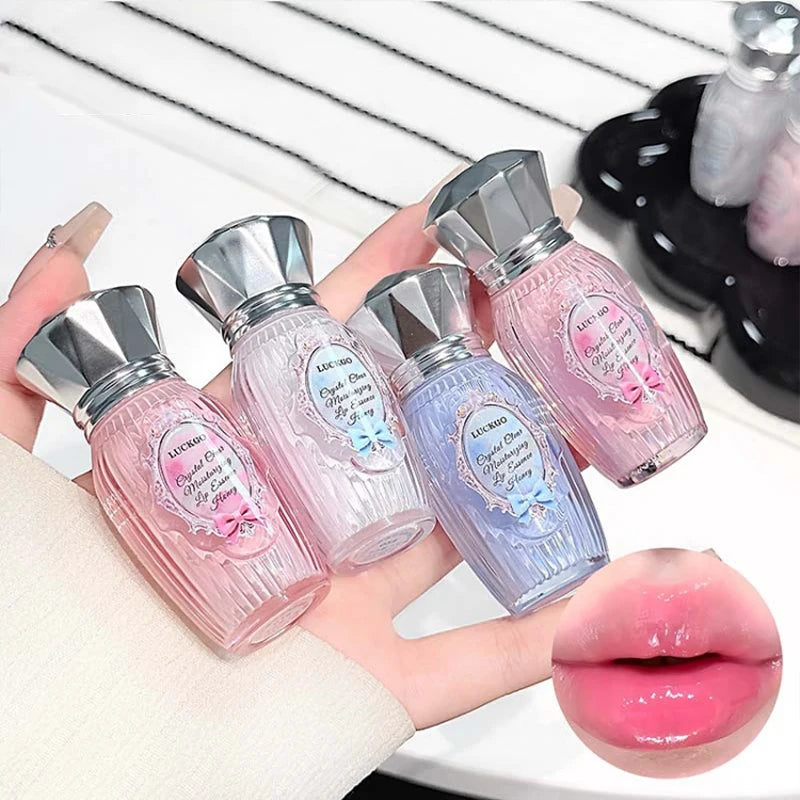 Crystal Clear Moisture Lip Essence Gloss | Mirror Lip Oil Balm