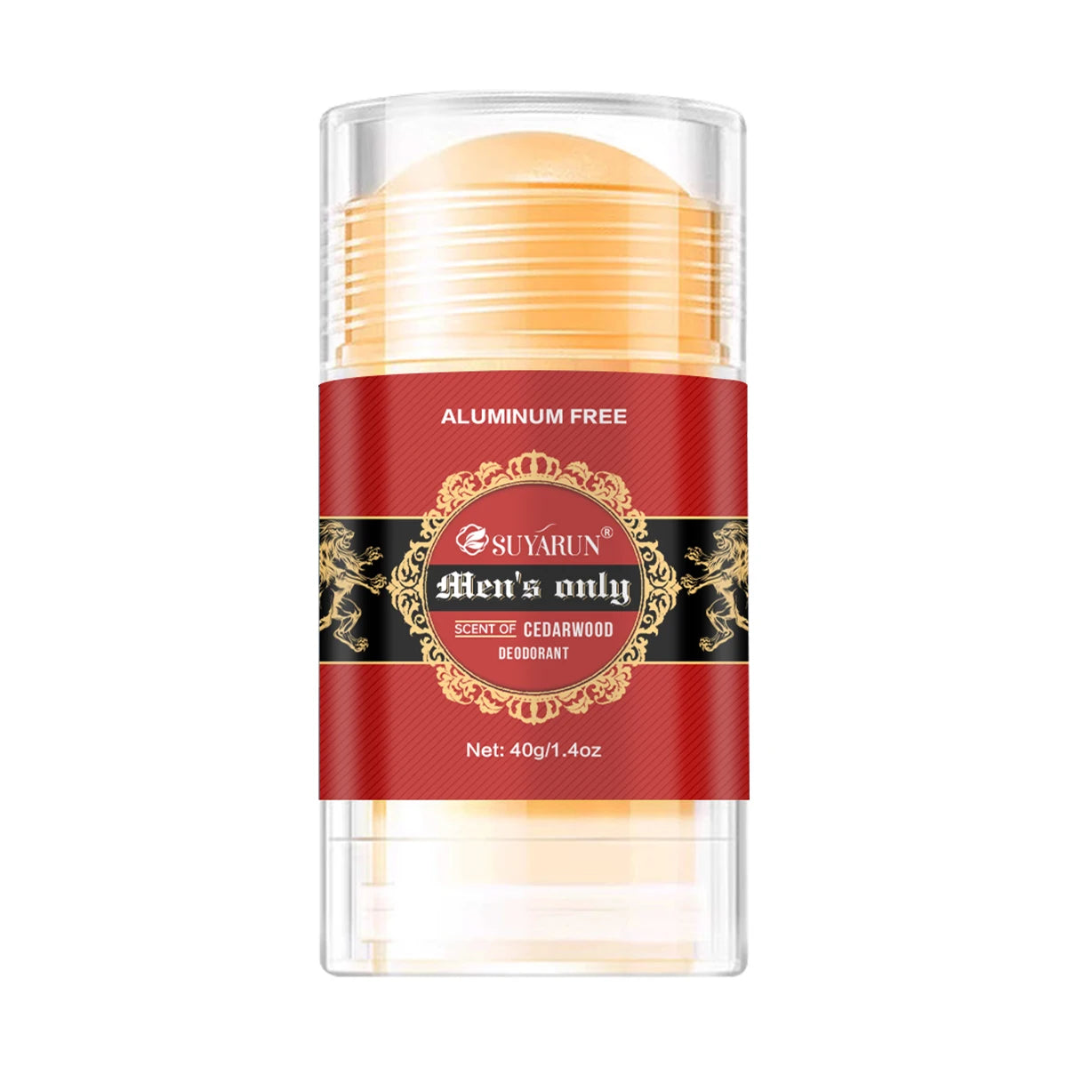 SUYARUN Men's Natural Deodorant Stick for Full Body Odor Protection, 48H Freshness, Sensitive Skin Safe, Travel-Friendly. Peaceful Pleasures Health and Wellness 40g