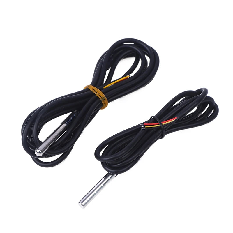 High Quality DS18B20 Waterproof Thread Temperature Probe Temperature Sensor 100cm-500cm Peaceful Pleasures Health and Wellness