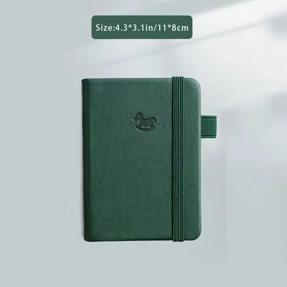 Portable A7 Minimalist Notebook Retro Series Thickened 96 Sheets Mini