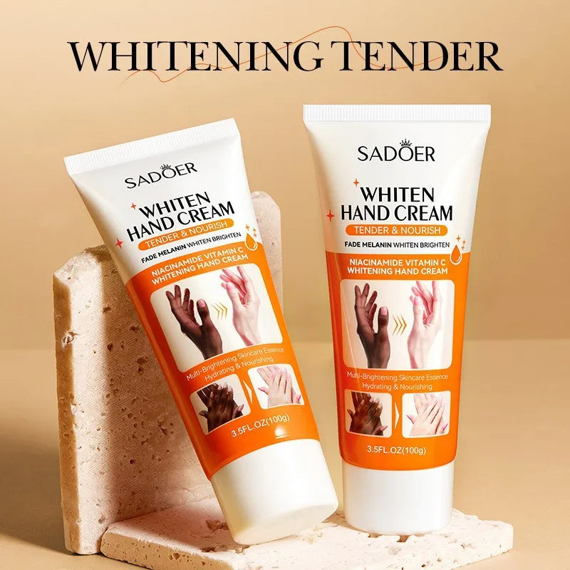SADOER 100g Moisturizing Hand Cream | Non-Greasy & Brightening