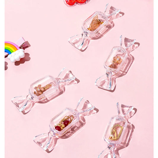 Candy Shape Transparent Jewelry & Earring Storage Box Jewelry Storage Box Peaceful Pleasures Health and Wellness