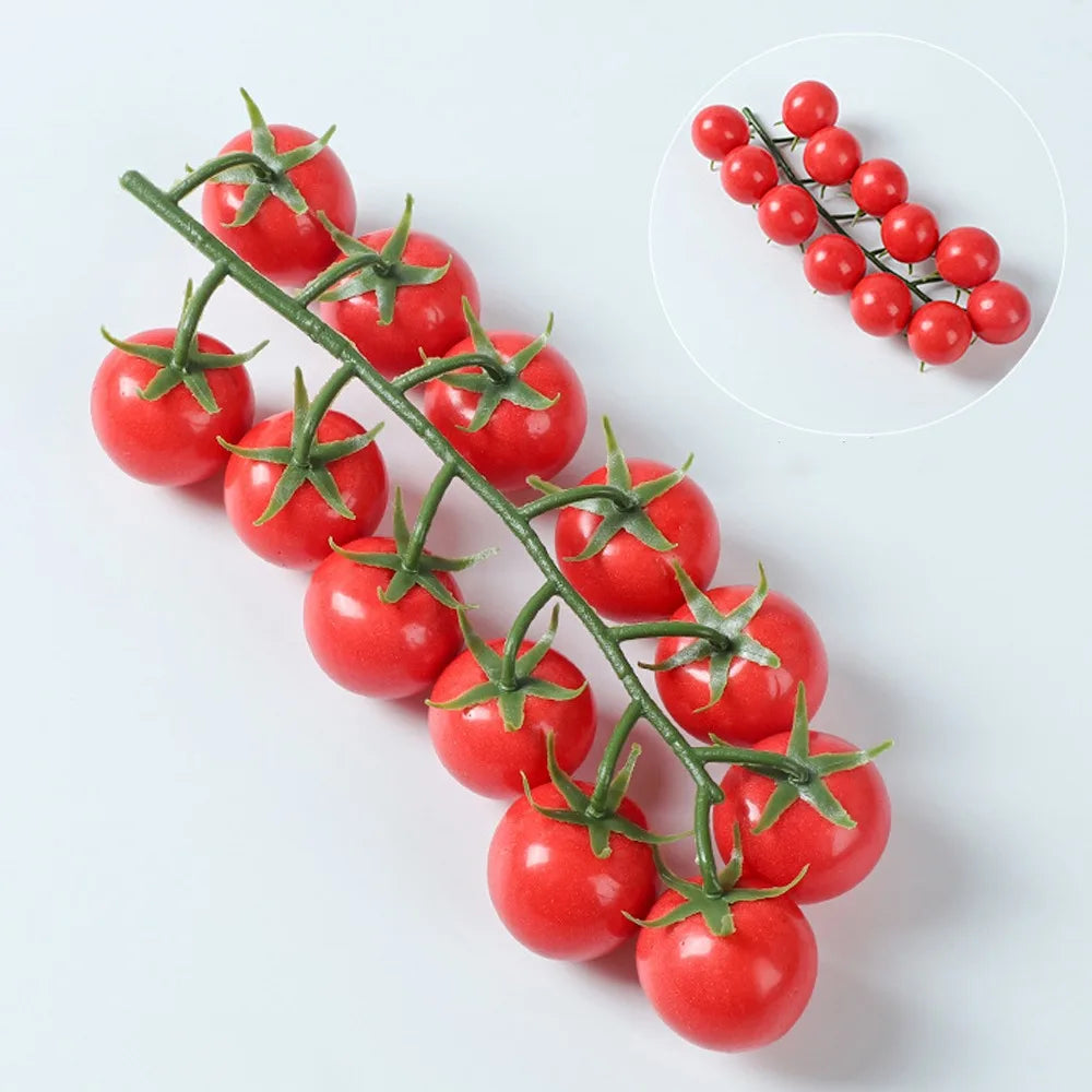 Foam Artificial Tomato String Garland | Farmhouse Home Decor