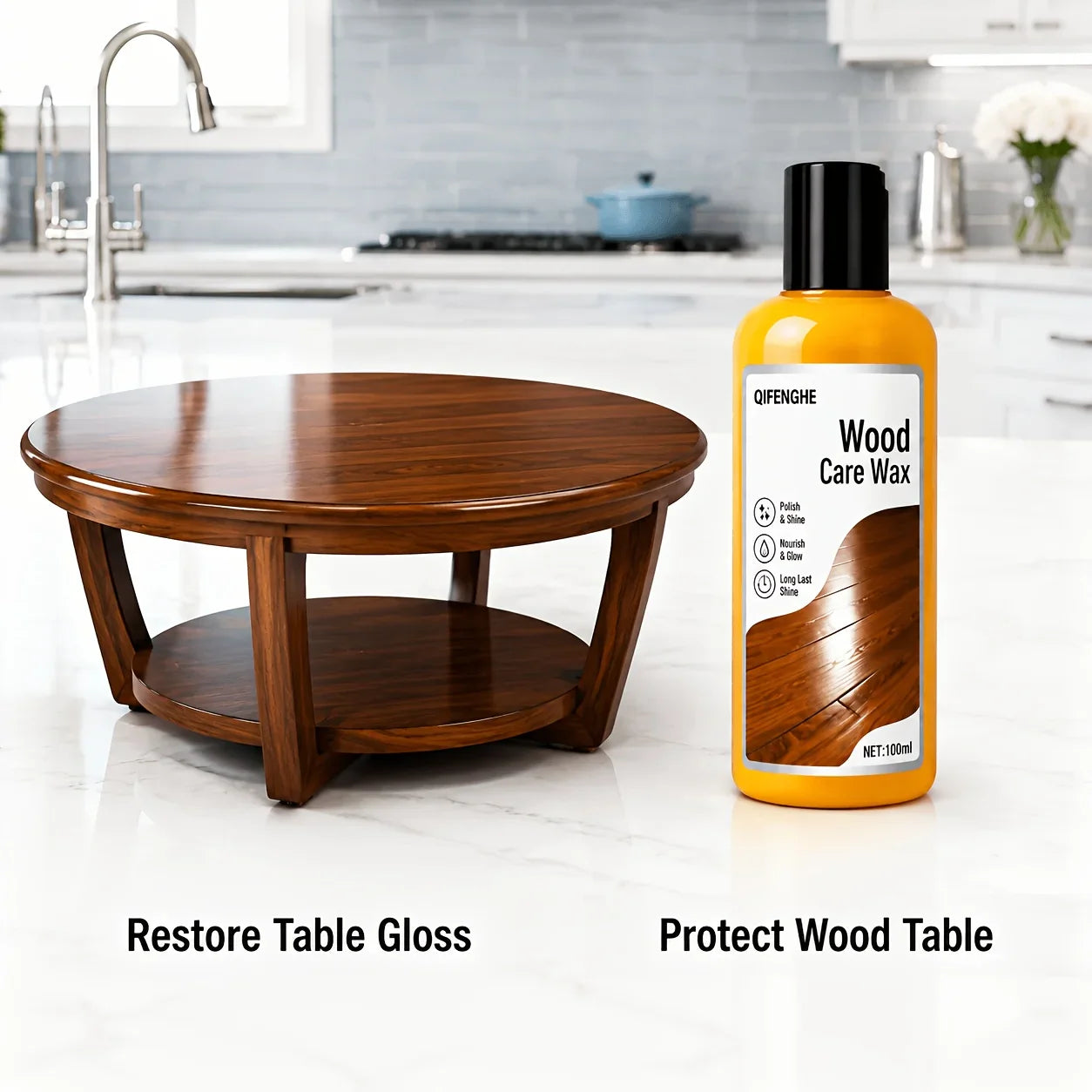 Wood Revitalizing Wax | High Gloss Floor & Furniture Polish
