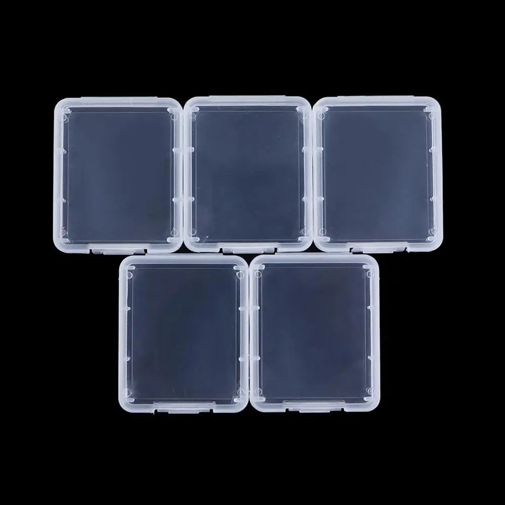 Anit-Lost Cards Accessories Practical Portable Plastic SD Card Holder Memory Card Box Memory Card Cases Protective Case Peaceful Pleasures Health and Wellness