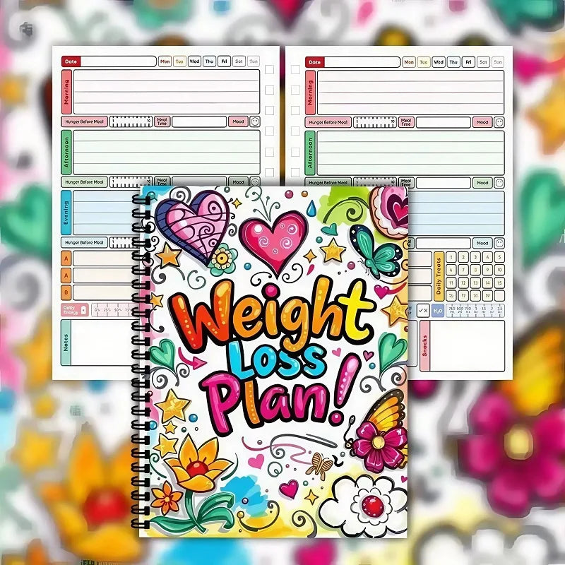 Weight Management Plan Book My Diary 12 Weeks Fitness Journal