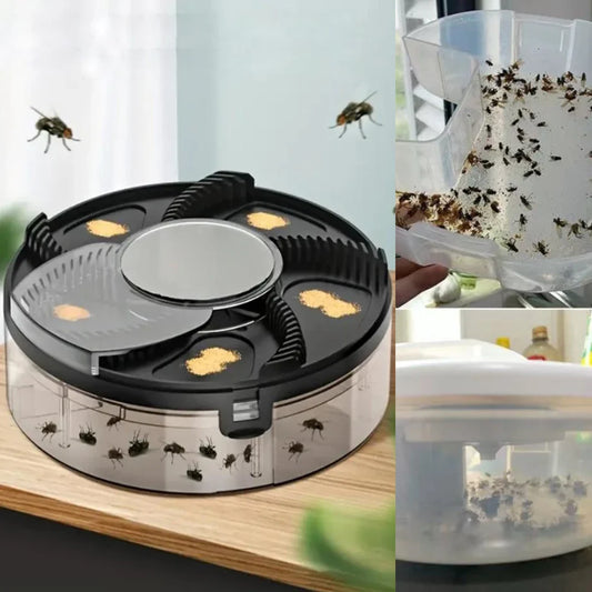 USB Electric Rotating Fly Trap – Silent Indoor & Outdoor Electric Fly Trap Oasis Select