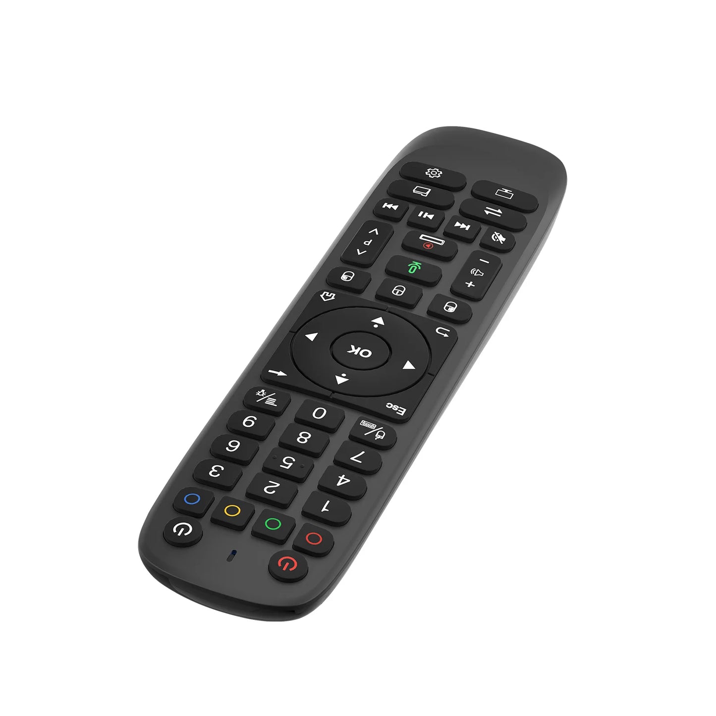 2.4G BT Dual Mode Backlit Remote with Air Mouse Smart TV Remote Gyroscopic Sensing for Android TV Box Smart TV PC Projector Peaceful Pleasures Health and Wellness