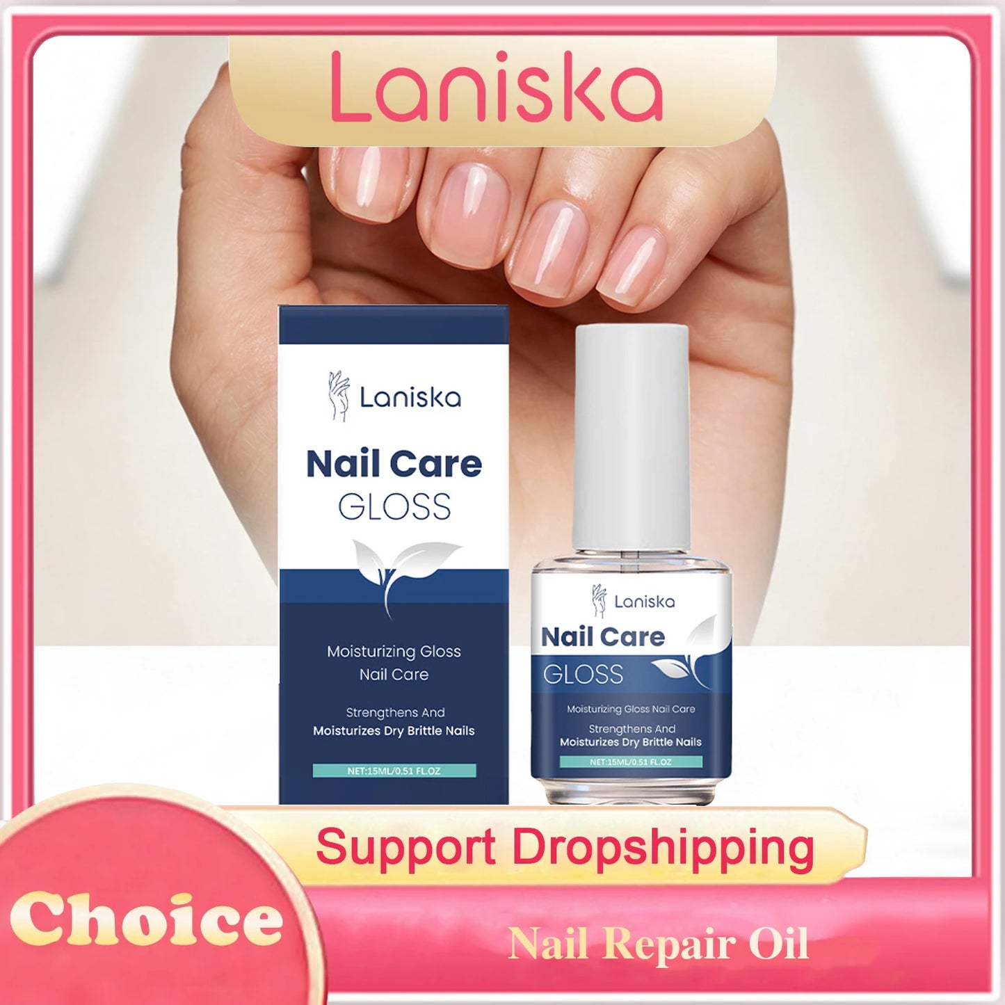 Laniska Nail Repair Oil – Cuticle Care & Nail Growth Treatment