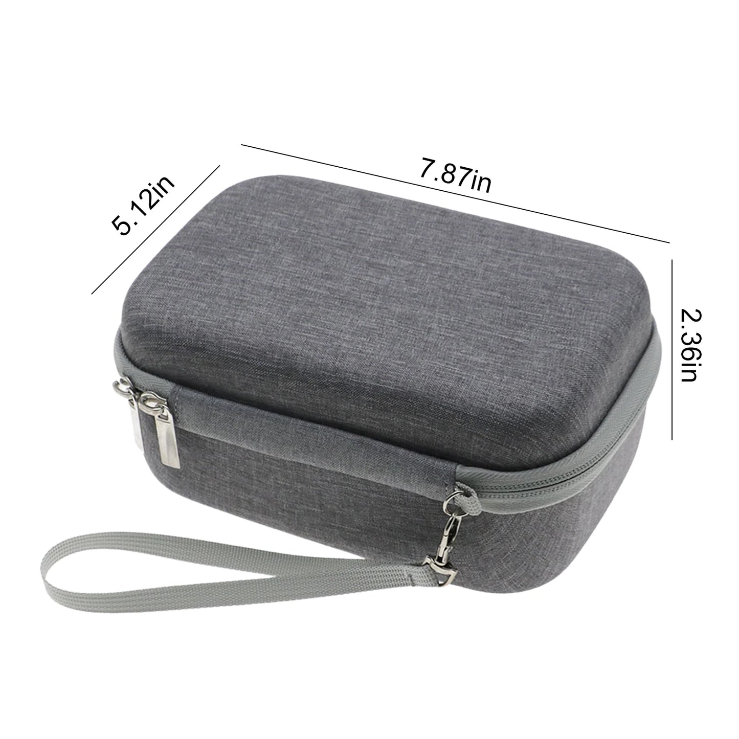 Hard EVA Travel Case for NIIMBOT/Jingchen M2 Thermal Transfer Printer Protective Storage Case with Wrist Strap & Zipper Peaceful Pleasures Health and Wellness