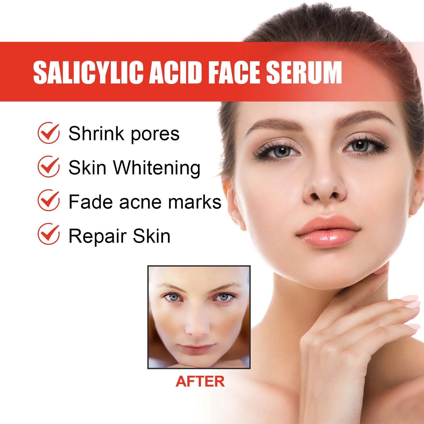 Salicylic Acid & Niacinamide Face Serum – Pore & Brightening
