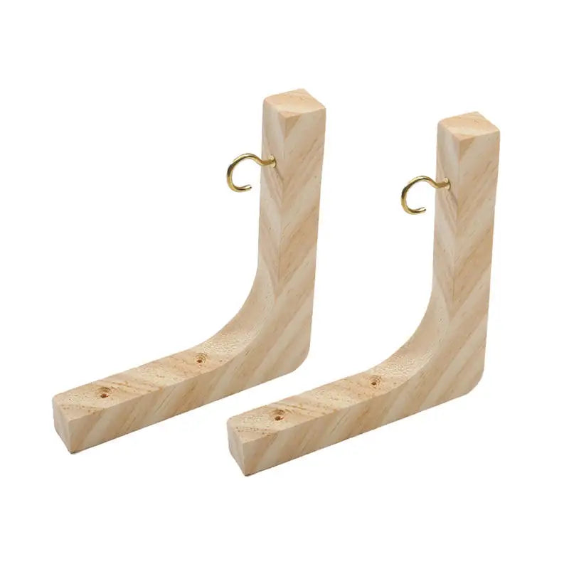 1/2pcs Wooden Hanging Plant Hooks Natural Wood Hooks for Hanging Plants Indoor Wall Decoration Simple Pine Wood Wall Hangers Peaceful Pleasures Health and Wellness