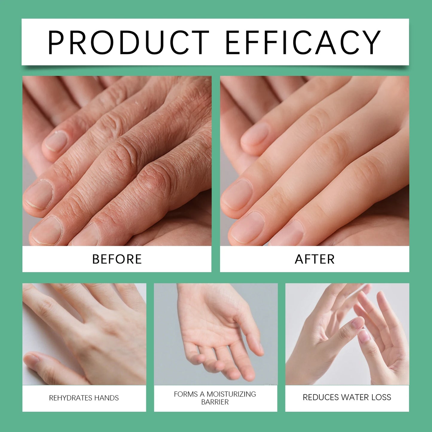 OceAura Peppermint Hand Mask Gloves – Deep Moisturizing Treatment