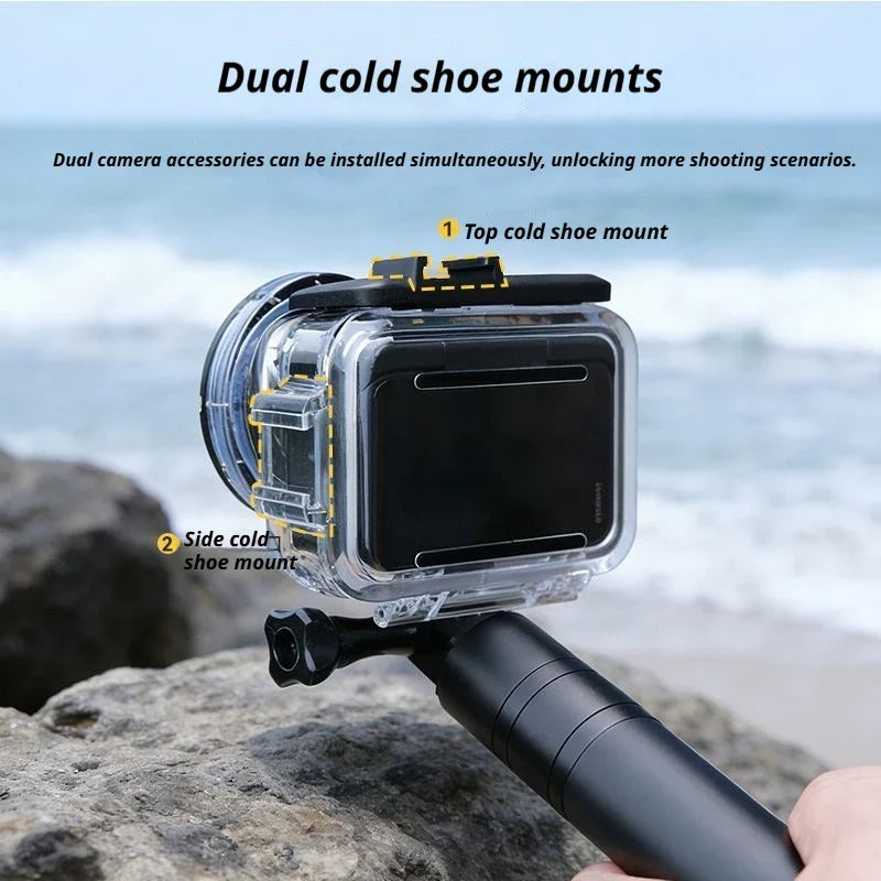50m Waterproof Dive Case for Insta360 GO Ultra | Protective Shell