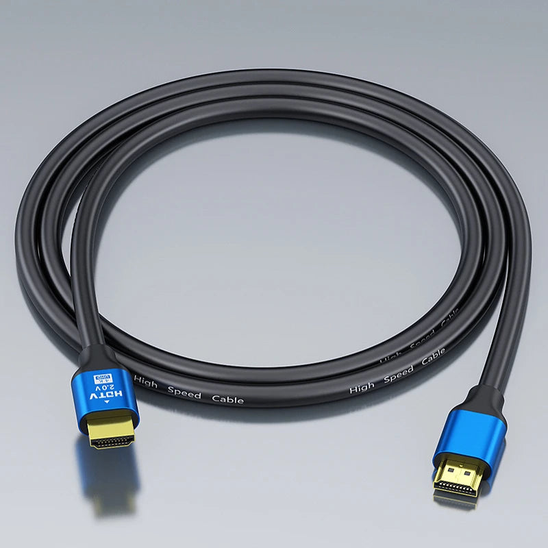 HDMI-Compatible Cable 2.0 4K 60hz High Speed HDMI Cables Compatible Ultra HD 2K 1080P HDMI Cable Compatible For PS4 TV Laptop Peaceful Pleasures Health and Wellness