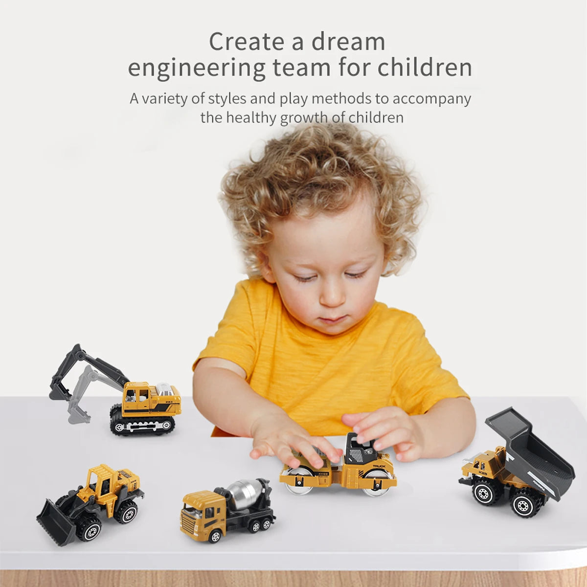 Alloy Engineering Truck Loader Tractor Excavator Classic Construction