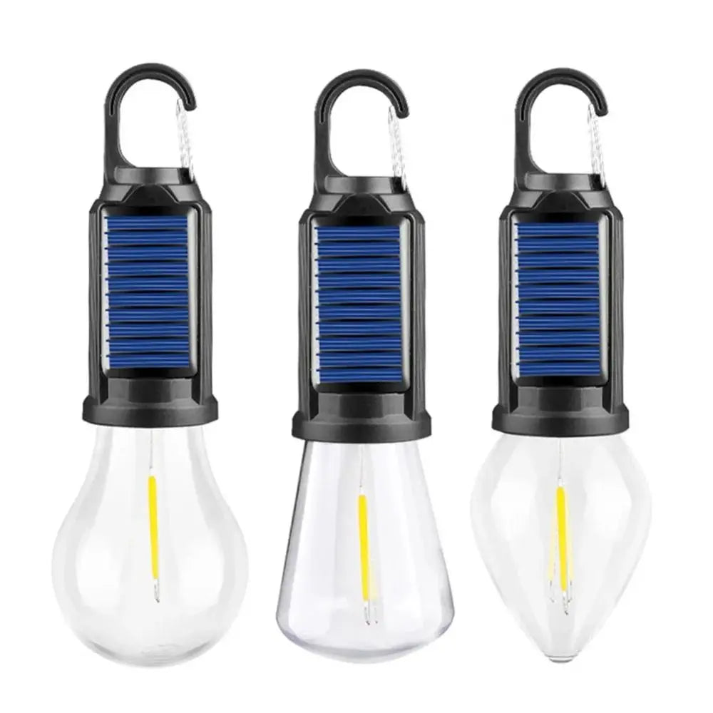 4-Mode Solar LED Camping Lantern | Waterproof Rechargeable