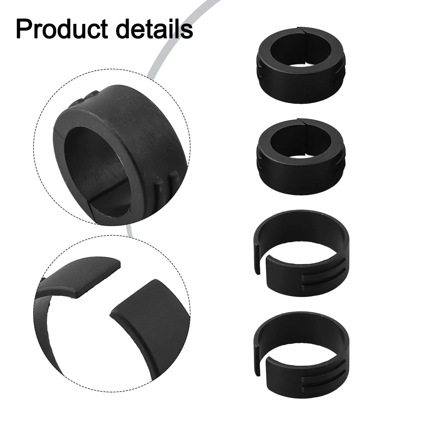Bike Computer Handlebar Spacer Washers 25.4 & 31.8mm – 4pcs