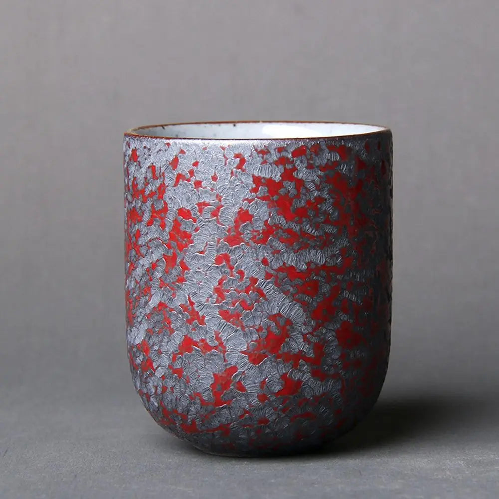 120ml Kiln-Change Porcelain Tea Cup | Handmade Ceramic Mug