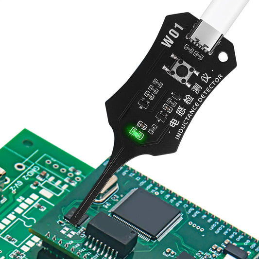 Inductance Tester High Sensitivity Lightweight Detector Electronic Circuit Board Inductor Analyzer for Car Workshop, Home, Auto Peaceful Pleasures Health and Wellness