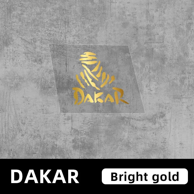 Dakar Rally Reflective Vinyl Sticker | Car Motorcycle Laptop