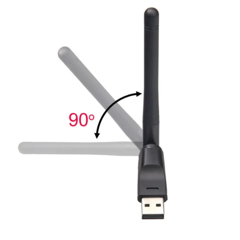 USB WiFi Adapter 150Mbps MT7601 2.4GHz Wireless Dongle