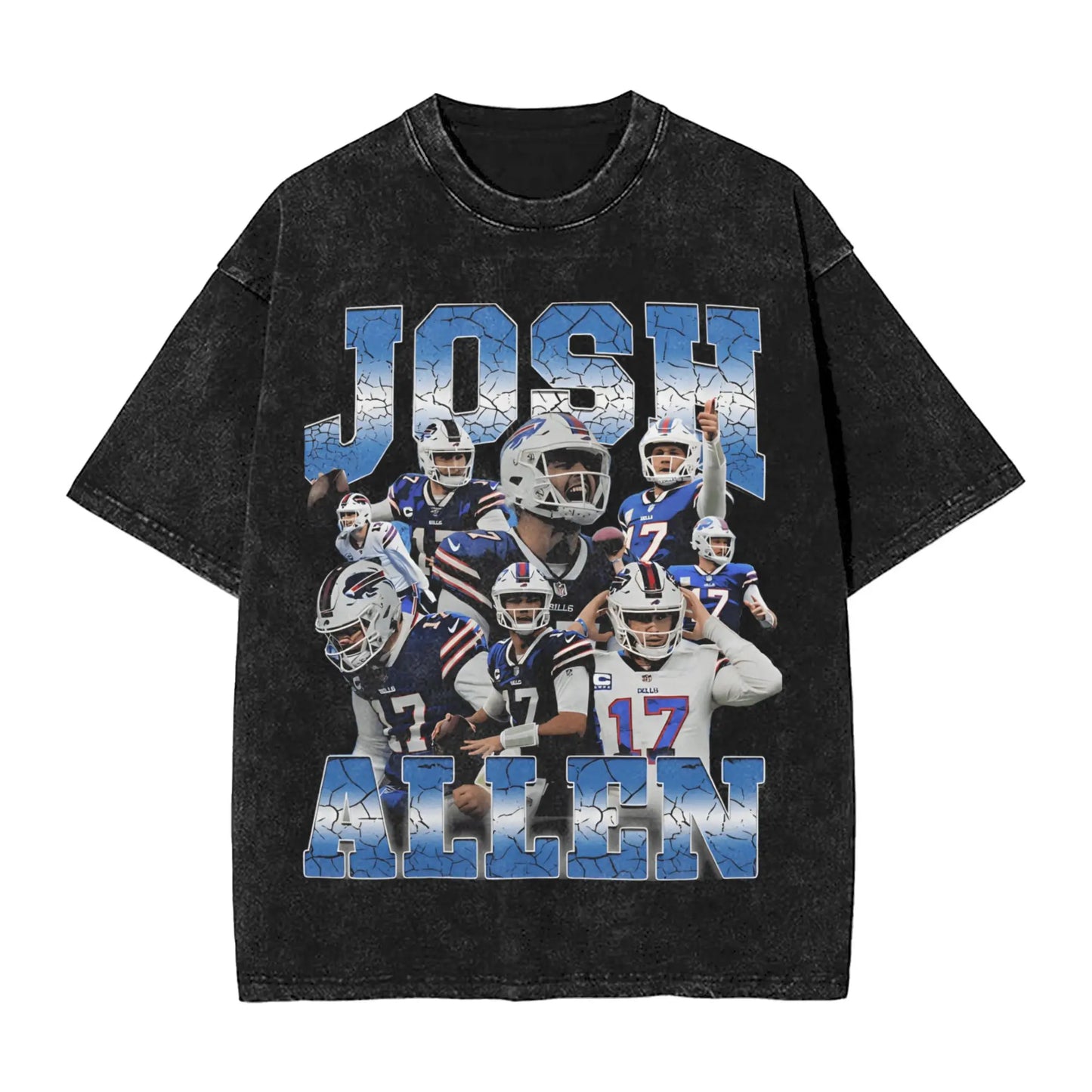 Josh Allen T Shirt Men Pure Cotton Novelty T-Shirts Round Neck Tees Short Sleeve Tops Gift Idea Peaceful Pleasures Health and Wellness 10 XXL