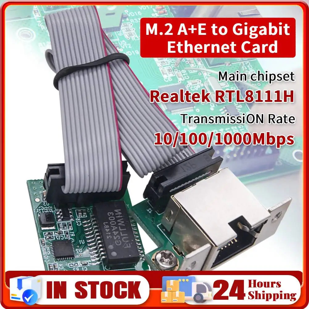 M.2 A+E KEY 2.5G Ethernet LAN Card – Gigabit Network Adapter Peaceful Pleasures Health and Wellness United States