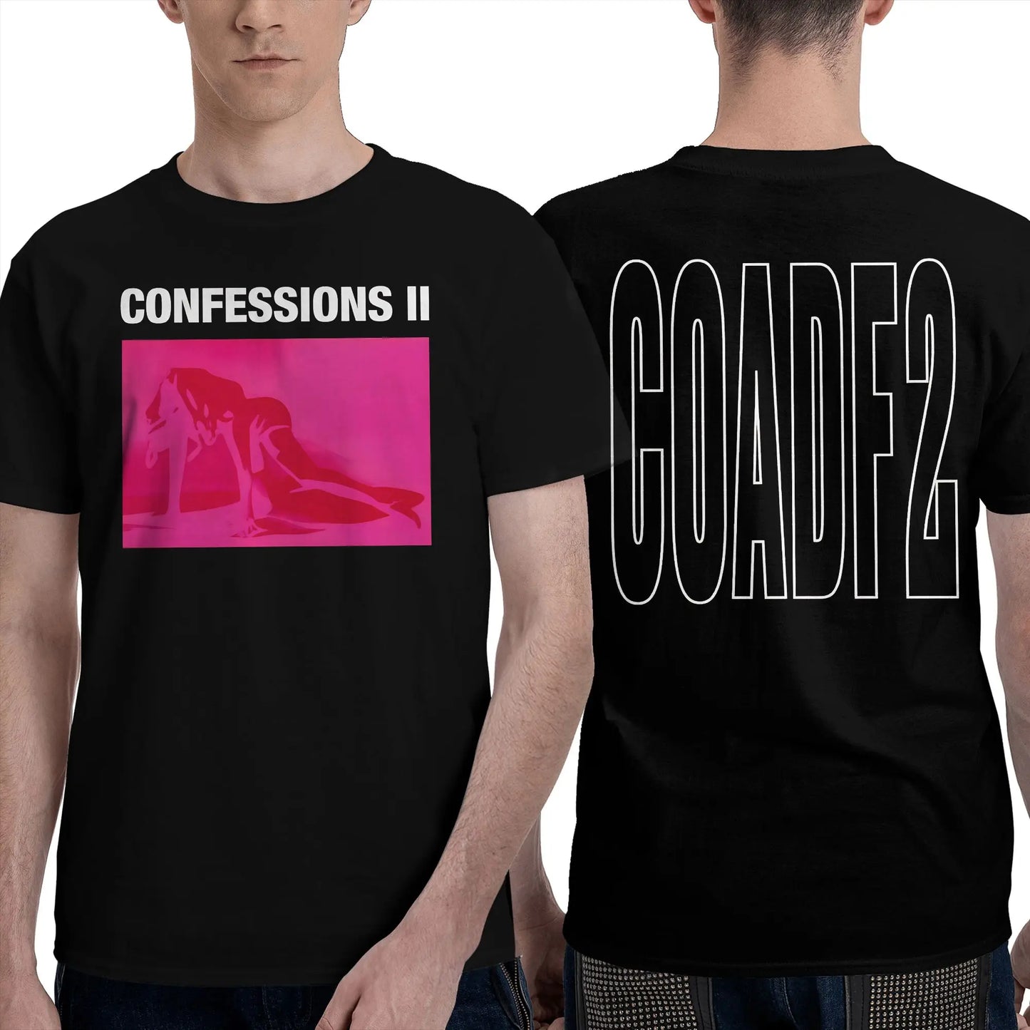 Madonnas Confessions II Album 2026 T-Shirt Male Y2K Cotton T-Shirts Summer Comfortable Novelty Tees Hot Sale Oversize Clothes Peaceful Pleasures Health and Wellness 7 S