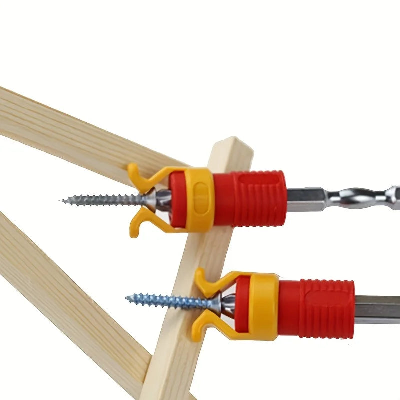 Universal Screwdriver Bit Holder Clamp Screw Fixator Woodworking Tool